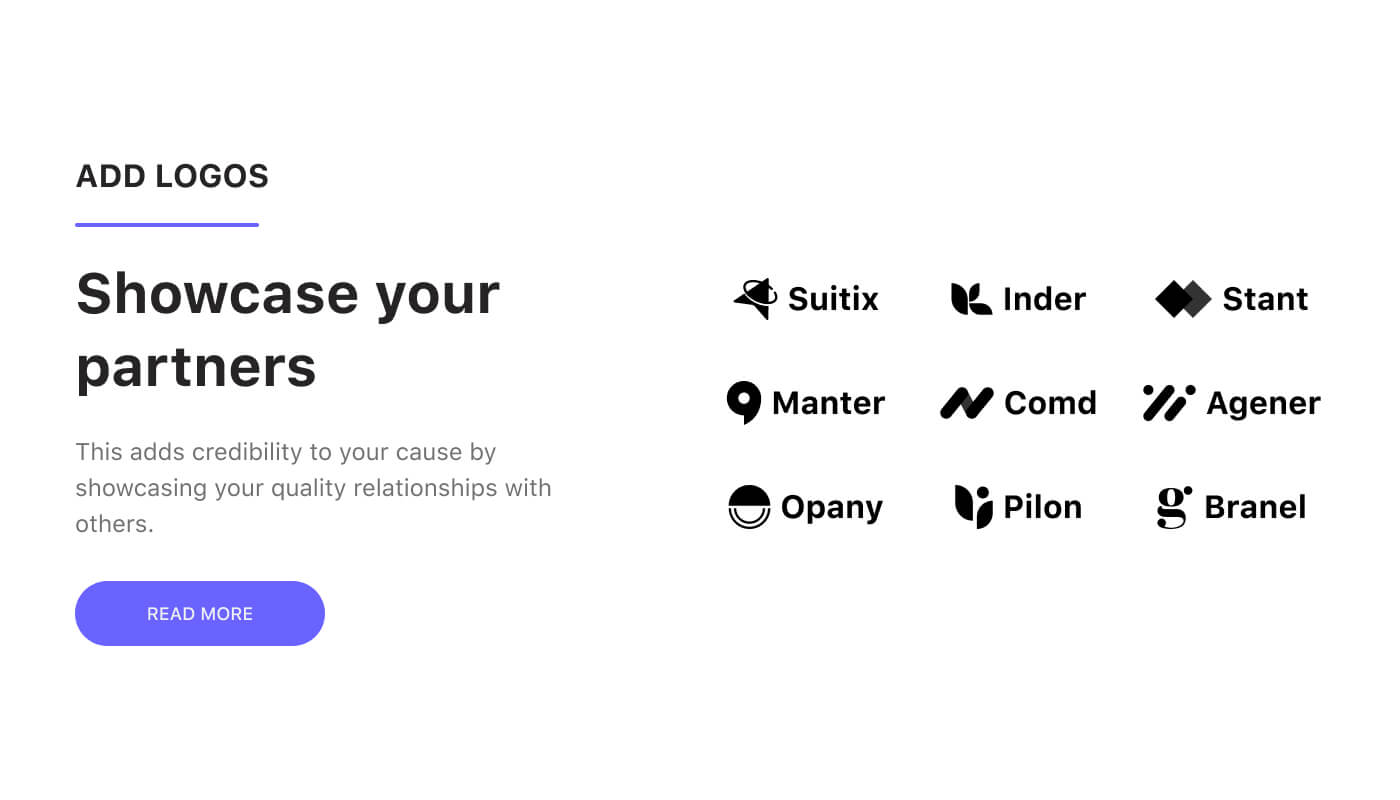 Shopify Partners Section