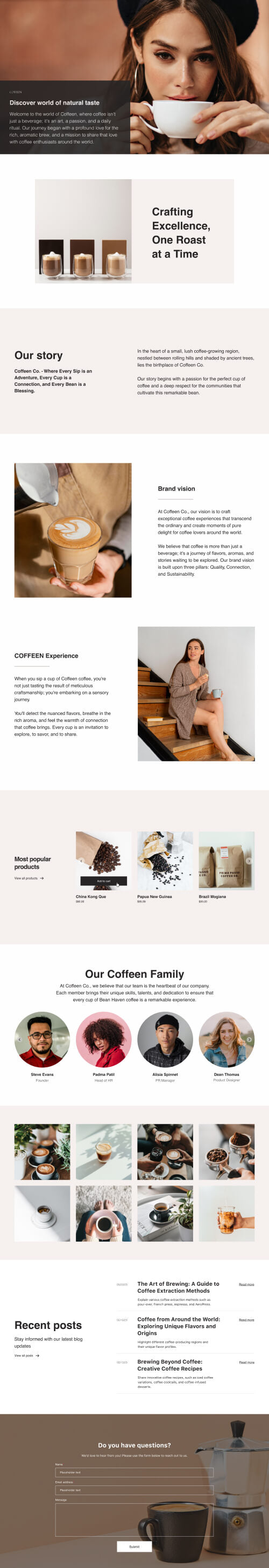 Shopify Landing Page - Kilimanjaro